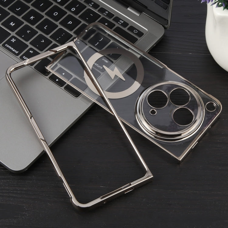 For OPPO Find N3 / OnePlus Open 6D Glossy Electroplated PC MagSafe Phone Case