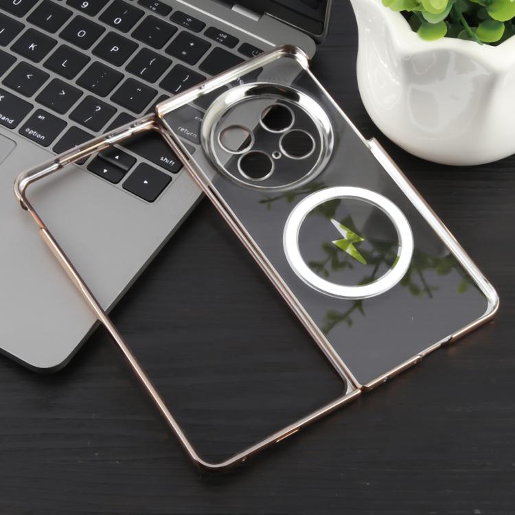 For OPPO Find N5 6D Glossy Electroplated PC MagSafe Phone Case