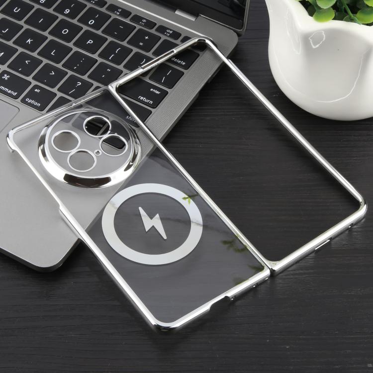For OPPO Find N5 6D Glossy Electroplated PC MagSafe Phone Case