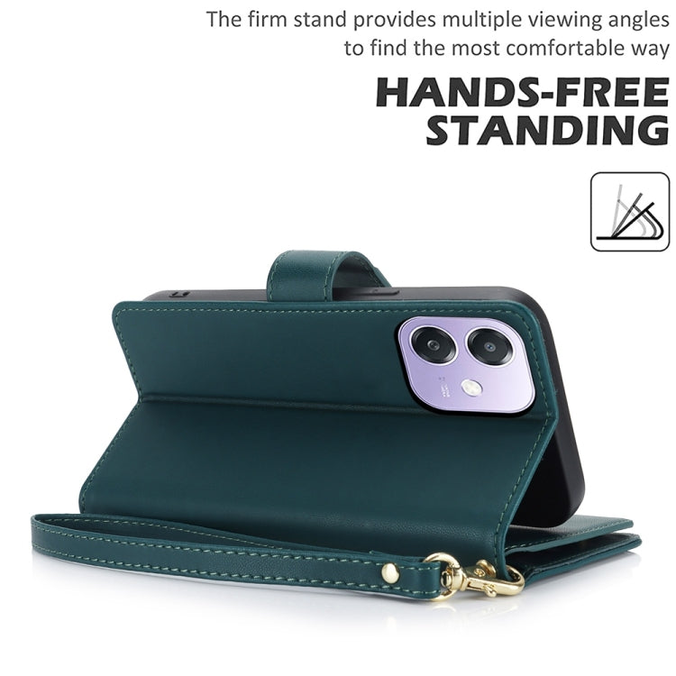 For OPPO A3 4G / 5G Global / A3X 4G / 5G India Multi-Card Wallet RFID Leather Phone Case