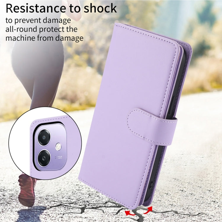For OPPO A3 4G / 5G Global / A3X 4G / 5G India Multi-Card Wallet RFID Leather Phone Case