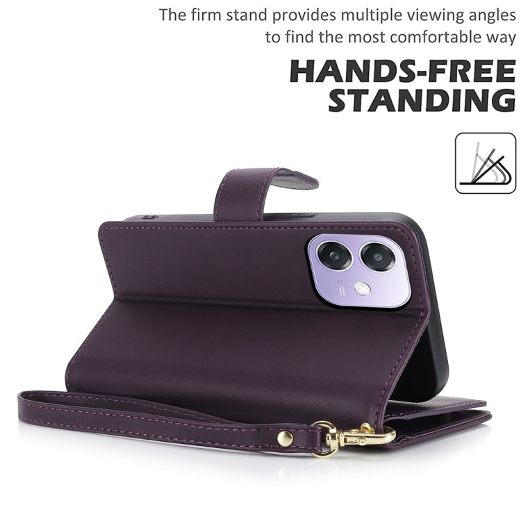 For OPPO A3 4G / 5G Global / A3X 4G / 5G India Multi-Card Wallet RFID Leather Phone Case