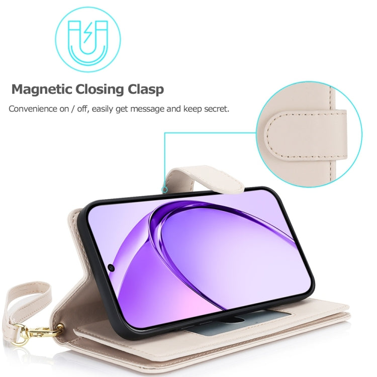 For OPPO A3 4G / 5G Global / A3X 4G / 5G India Multi-Card Wallet RFID Leather Phone Case