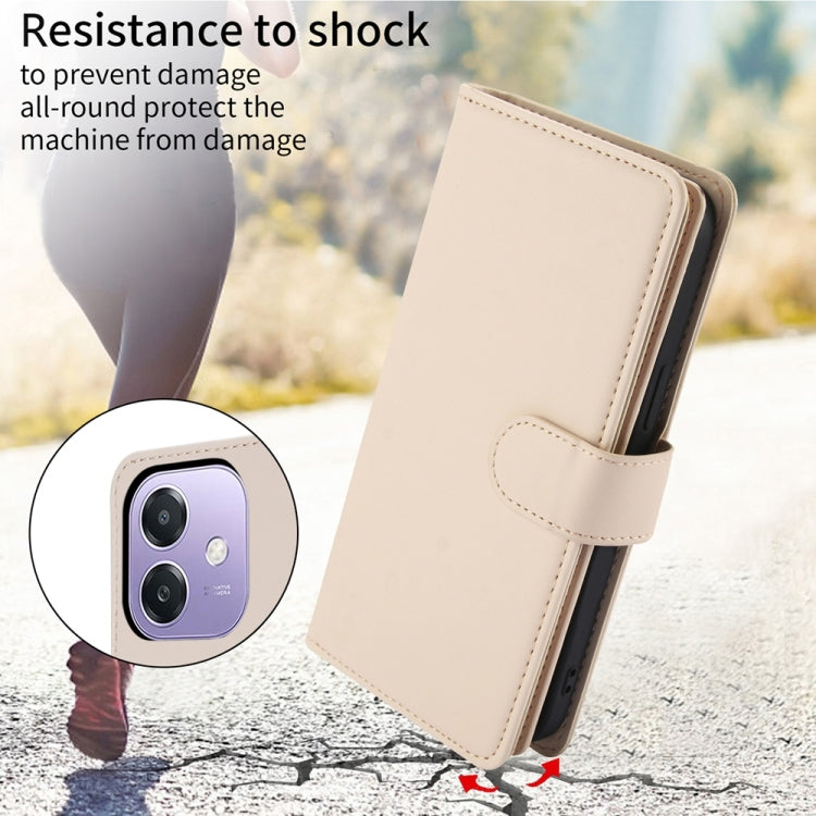 For OPPO A3 4G / 5G Global / A3X 4G / 5G India Multi-Card Wallet RFID Leather Phone Case