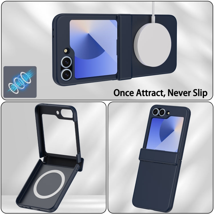 For Samsung Galaxy Z Flip6 / Flip7 FE Hinge MagSafe PC Full Coverage Phone Case