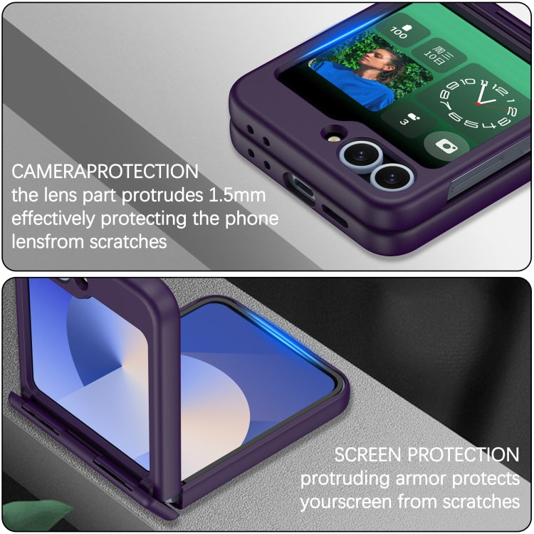 For Samsung Galaxy Z Flip6 / Flip7 FE Hinge MagSafe PC Full Coverage Phone Case