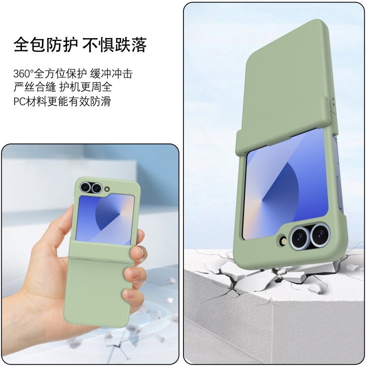 For Samsung Galaxy Z Flip6 / Flip7 FE Hinge MagSafe PC Full Coverage Phone Case