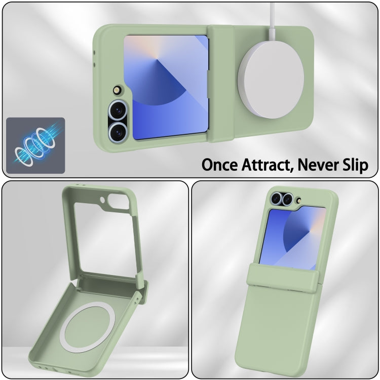 For Samsung Galaxy Z Flip6 / Flip7 FE Hinge MagSafe PC Full Coverage Phone Case