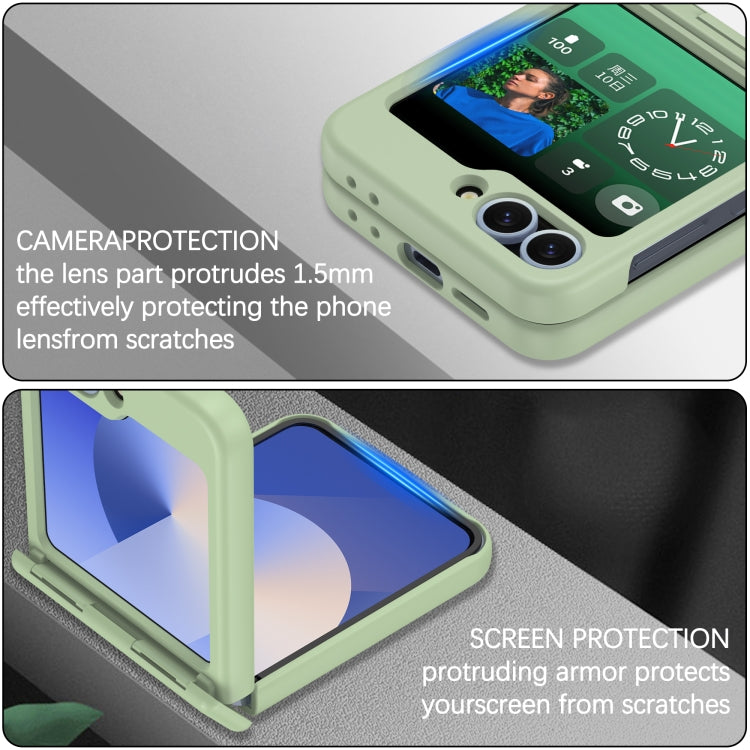 For Samsung Galaxy Z Flip6 / Flip7 FE Hinge MagSafe PC Full Coverage Phone Case