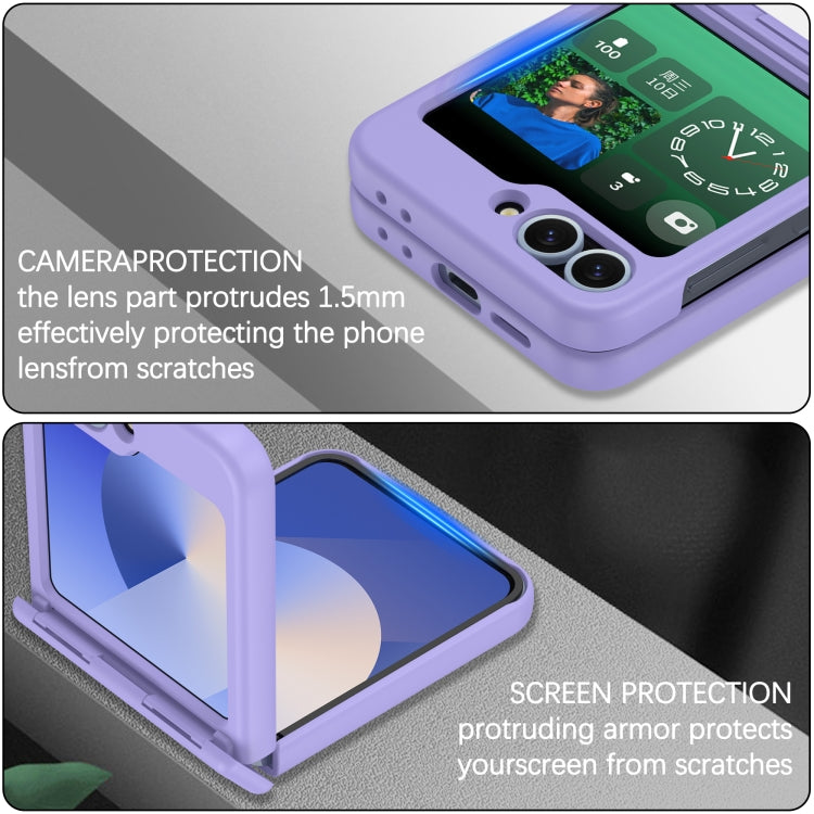 For Samsung Galaxy Z Flip6 / Flip7 FE Hinge MagSafe PC Full Coverage Phone Case