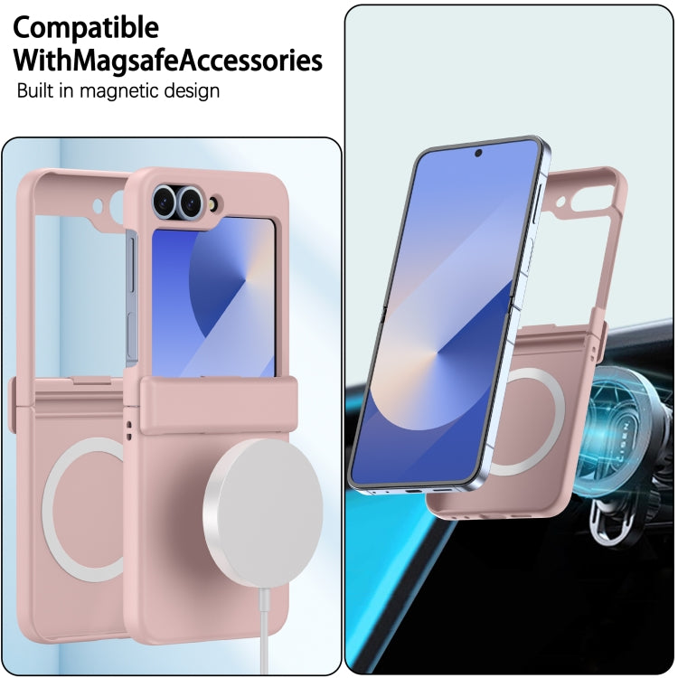 For Samsung Galaxy Z Flip6 / Flip7 FE Hinge MagSafe PC Full Coverage Phone Case