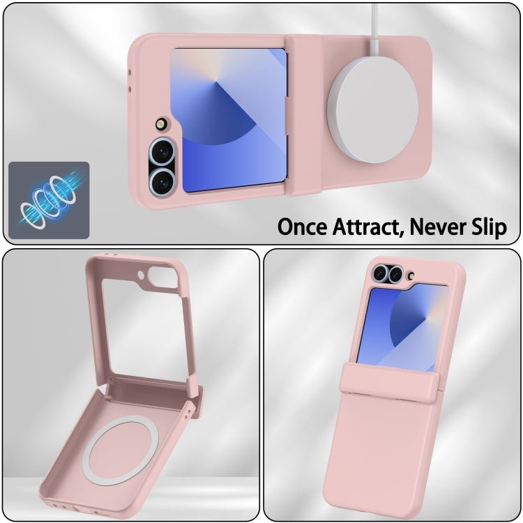For Samsung Galaxy Z Flip6 / Flip7 FE Hinge MagSafe PC Full Coverage Phone Case