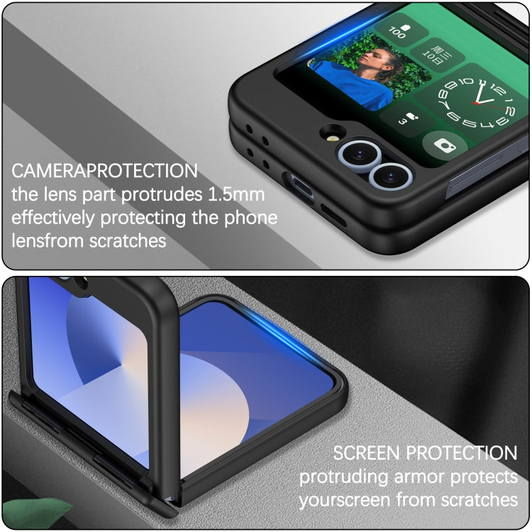 For Samsung Galaxy Z Flip5 Hinge MagSafe PC Full Coverage Phone Case