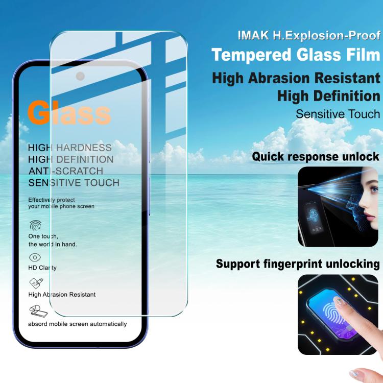 For Google Pixel 10a imak H Series Full Screen Tempered Glass Film