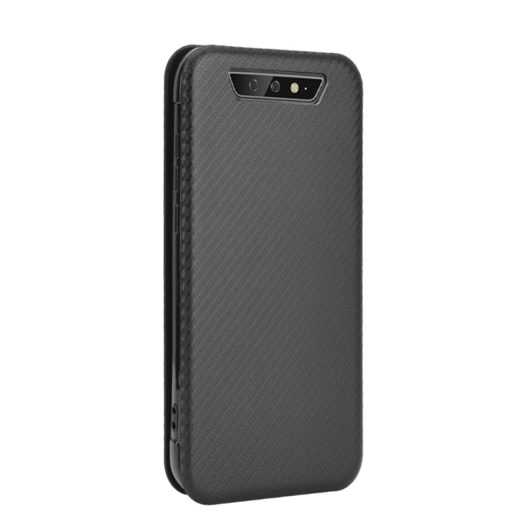 For Blackview BV5500 / BV5500 Pro / BV5500 Plus Carbon Fiber Texture Horizontal Flip TPU + PC + PU Leather Case with Card Slot