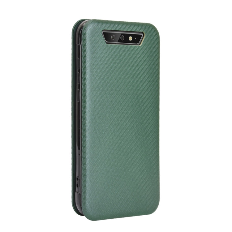 For Blackview BV5500 / BV5500 Pro / BV5500 Plus Carbon Fiber Texture Horizontal Flip TPU + PC + PU Leather Case with Card Slot