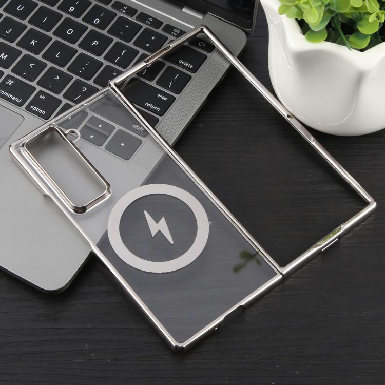 For Samsung Galaxy Z Fold Special / W25 6D Glossy Electroplated PC MagSafe Phone Case