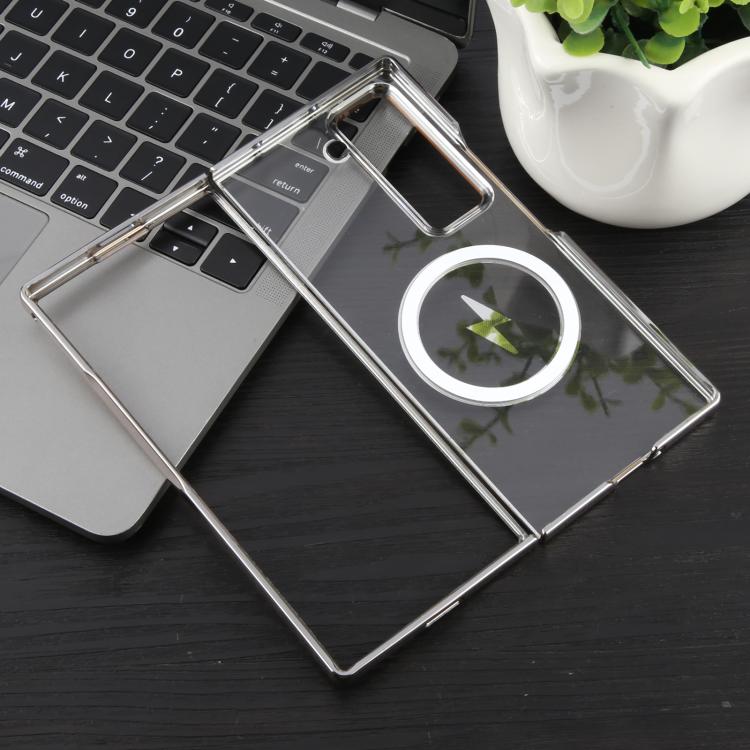 For Samsung Galaxy Z Fold Special / W25 6D Glossy Electroplated PC MagSafe Phone Case