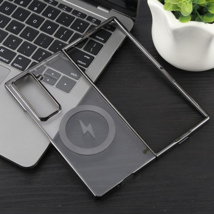 For Samsung Galaxy Z Fold Special / W25 6D Glossy Electroplated PC MagSafe Phone Case