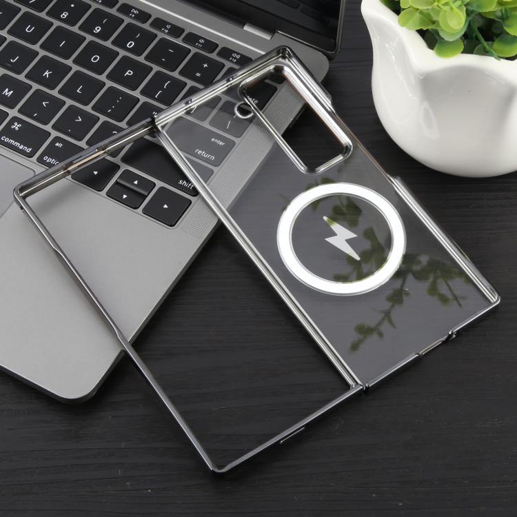 For Samsung Galaxy Z Fold Special / W25 6D Glossy Electroplated PC MagSafe Phone Case