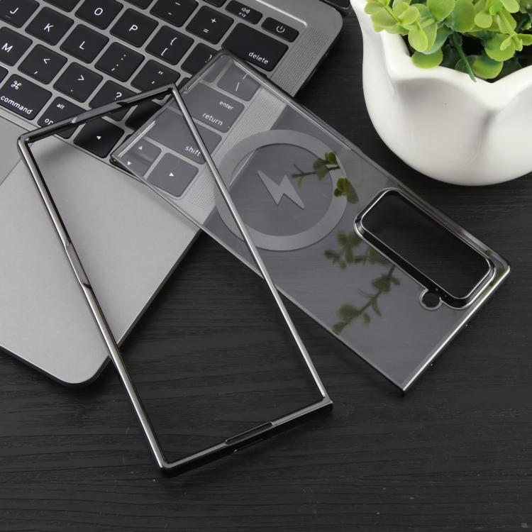 For Samsung Galaxy Z Fold Special / W25 6D Glossy Electroplated PC MagSafe Phone Case