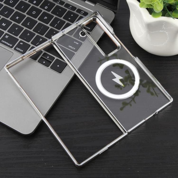 For Samsung Galaxy Z Fold Special / W25 6D Glossy Electroplated PC MagSafe Phone Case