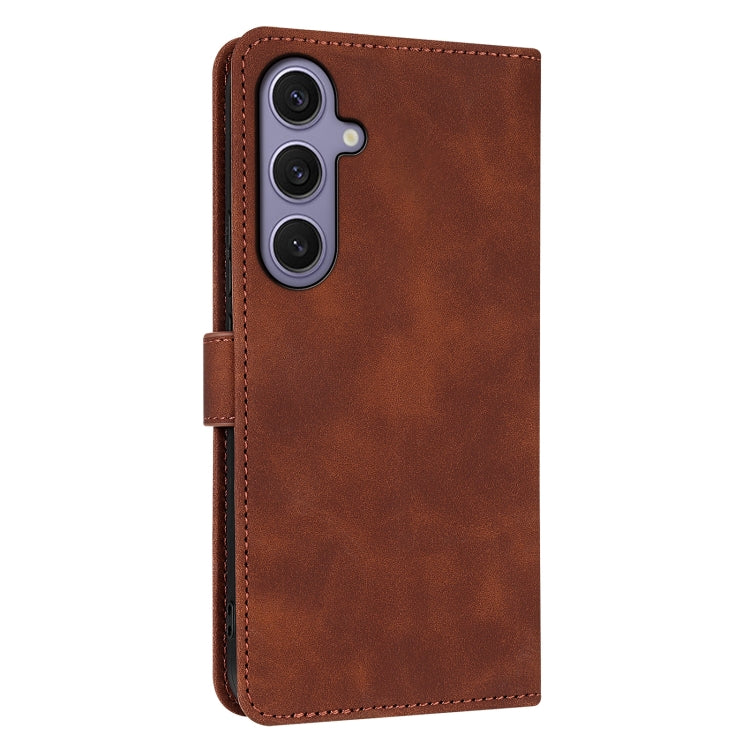 For Samsung Galaxy S25+ 5G AZNS Skin Feel Calf Texture Flip Leather Phone Case