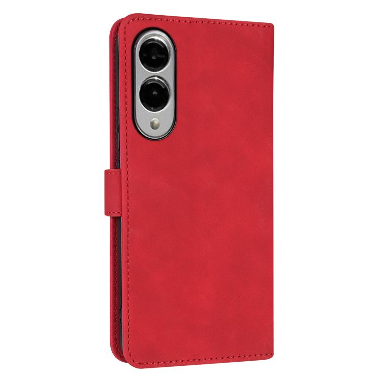 For Samsung Galaxy S25 Edge 5G AZNS Skin Feel Calf Texture Flip Leather Phone Case