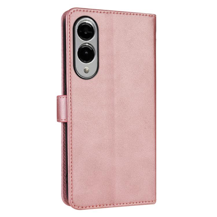 For Samsung Galaxy S25 Edge 5G AZNS Skin Feel Calf Texture Flip Leather Phone Case