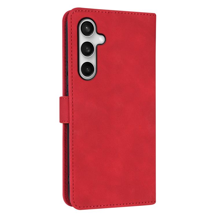 For Samsung Galaxy S25 FE 5G AZNS Skin Feel Calf Texture Flip Leather Phone Case