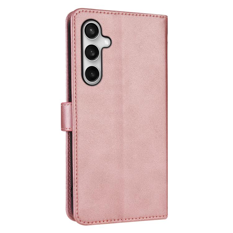 For Samsung Galaxy S25 FE 5G AZNS Skin Feel Calf Texture Flip Leather Phone Case