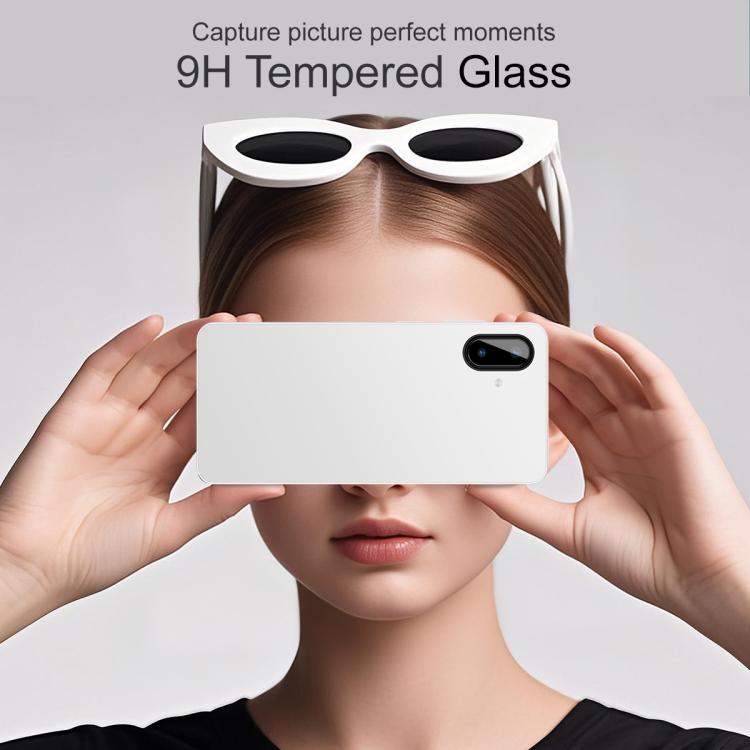 For Samsung Galaxy A07 4G IMAK Rear Camera Lens Glass Film Black Version