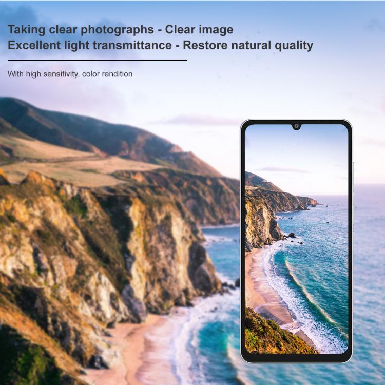 For Samsung Galaxy A07 4G IMAK Rear Camera Lens Glass Film Black Version