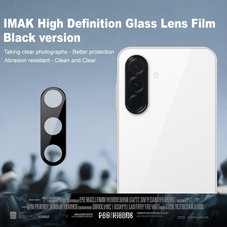 For Samsung Galaxy A17 5G IMAK Rear Camera Lens Glass Film Black Version