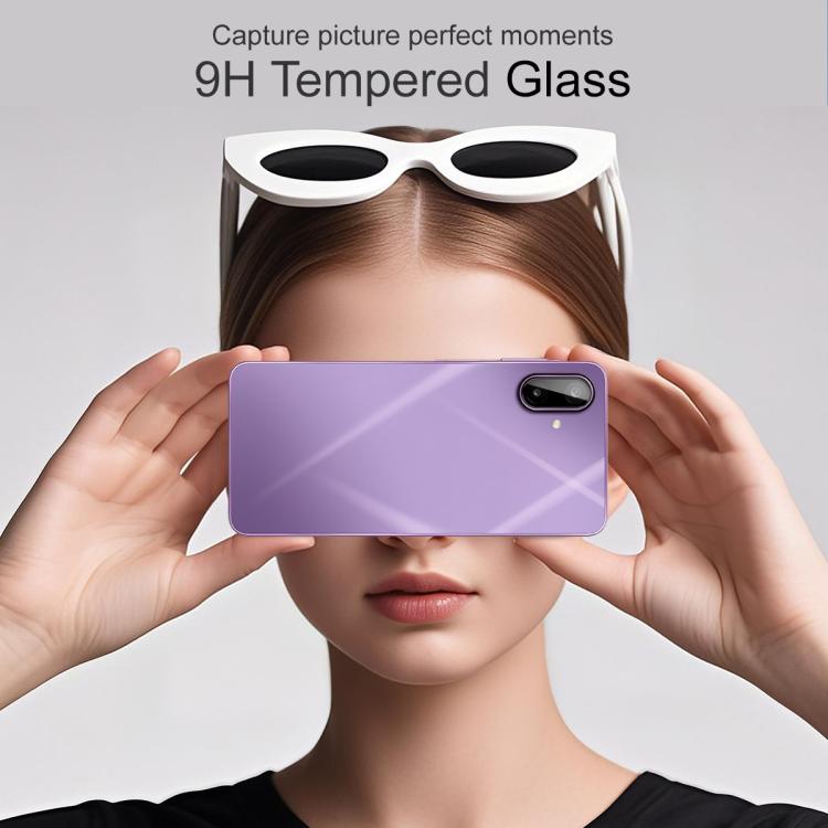 For Samsung Galaxy M17e 5G IMAK Rear Camera Lens Glass Film Black Version