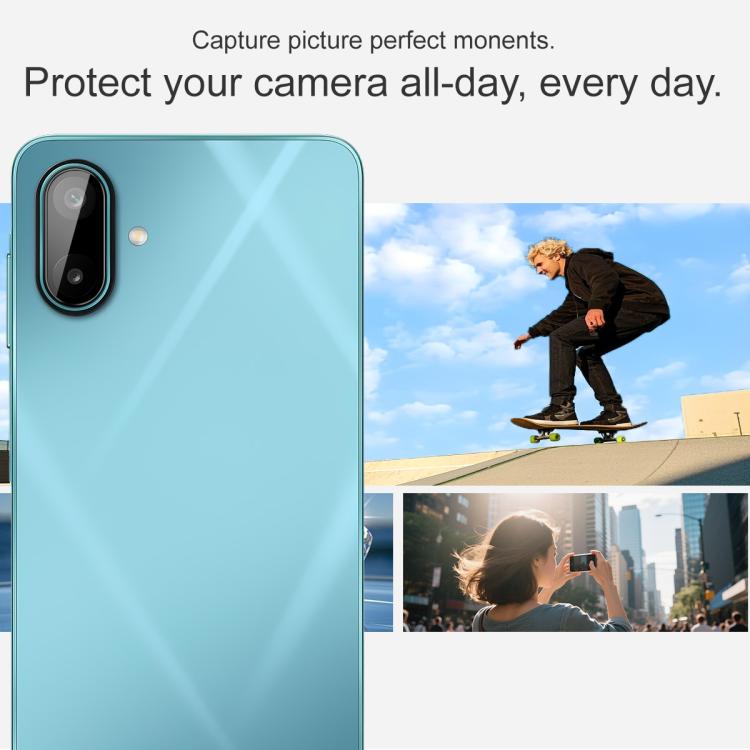 For Samsung Galaxy M17e 5G IMAK Rear Camera Lens Glass Film Black Version