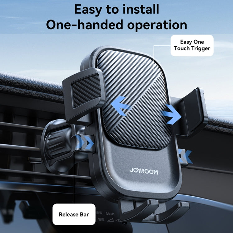 JOYROOM JR-OK6 Car Air Outlet Mechanical Phone Holder - Black