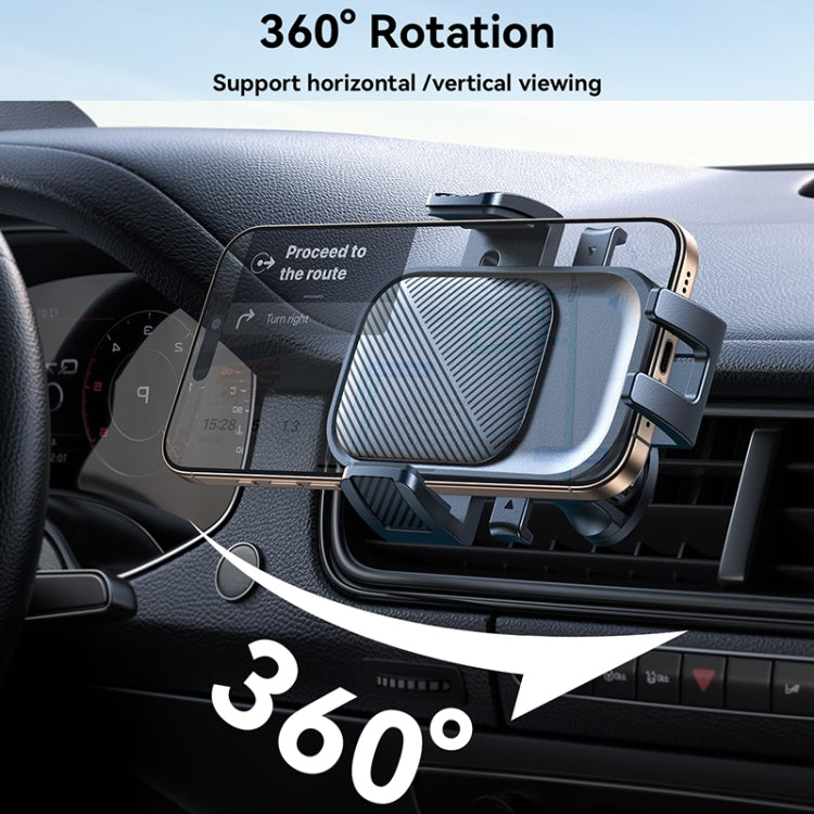JOYROOM JR-OK6 Car Air Outlet Mechanical Phone Holder - Black