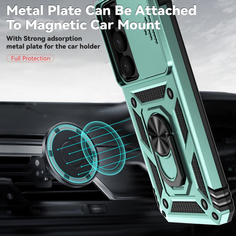For Samsung Galaxy S25+ 5G Sliding Camshield Holder Phone Case