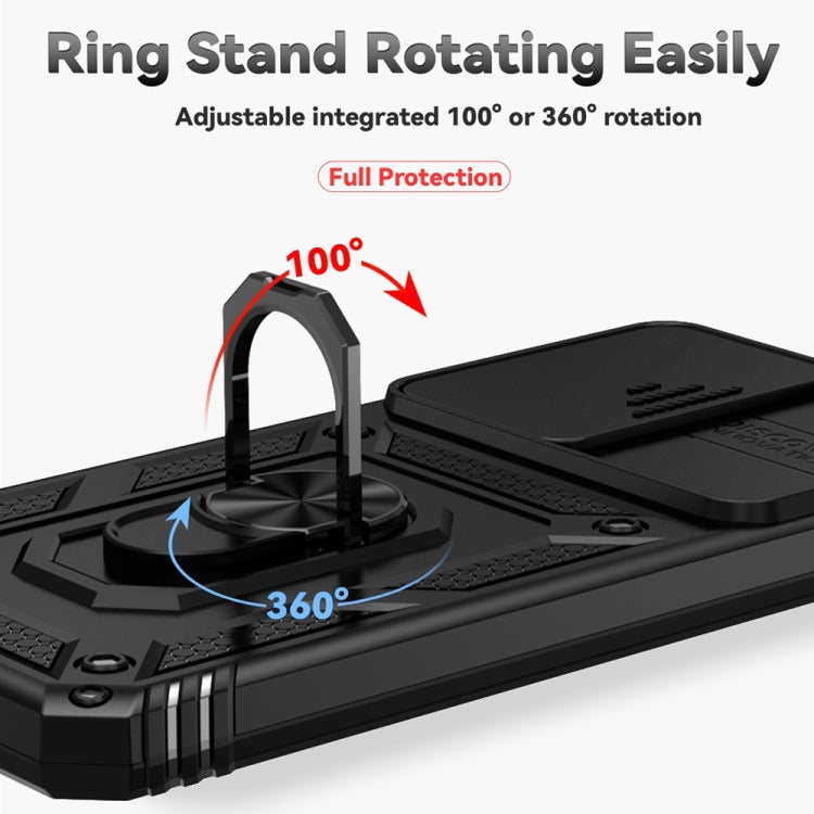 For Samsung Galaxy S24 FE 5G Sliding Camshield Holder Phone Case