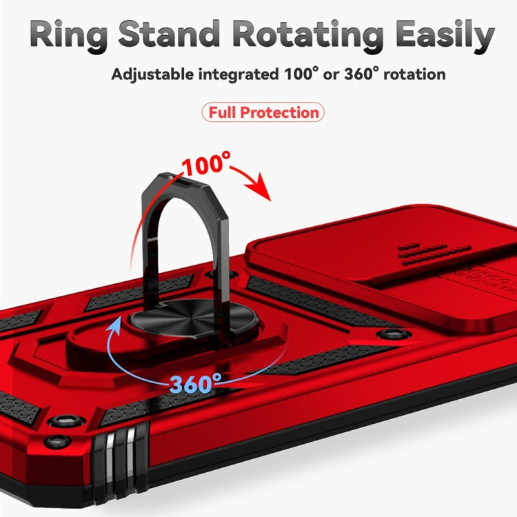 For Samsung Galaxy S24 FE 5G Sliding Camshield Holder Phone Case