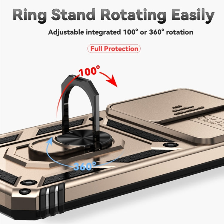 For Samsung Galaxy S24 FE 5G Sliding Camshield Holder Phone Case