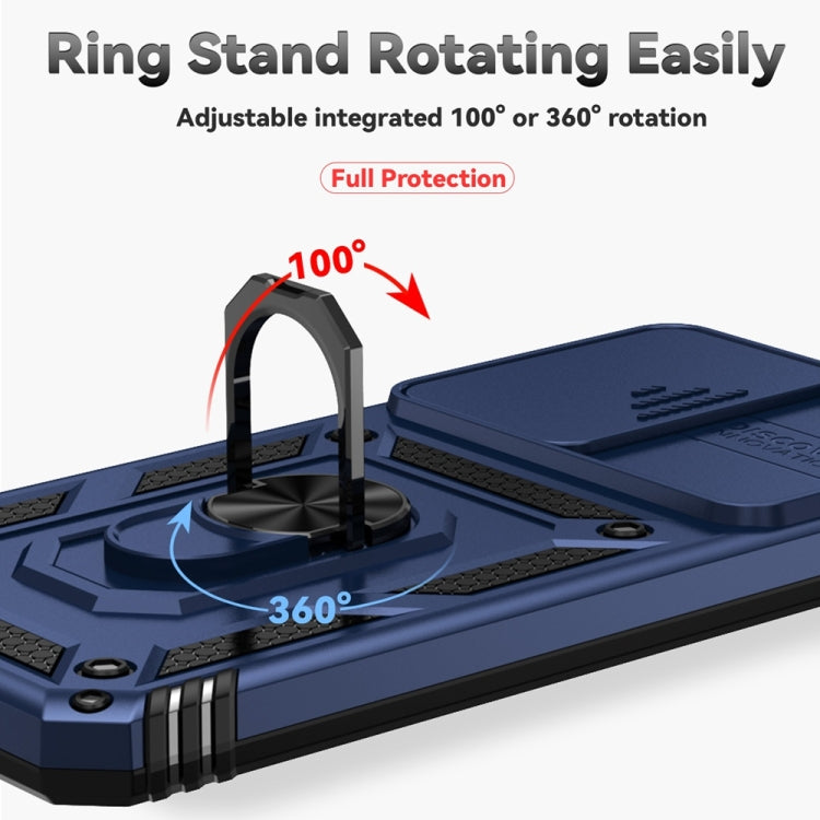 For Samsung Galaxy S24 FE 5G Sliding Camshield Holder Phone Case