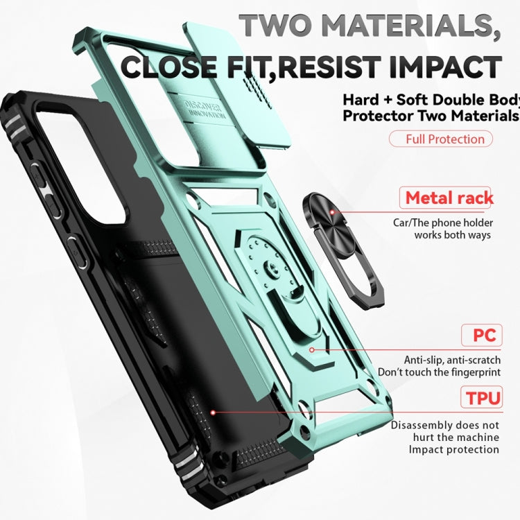 For Samsung Galaxy S24 FE 5G Sliding Camshield Holder Phone Case