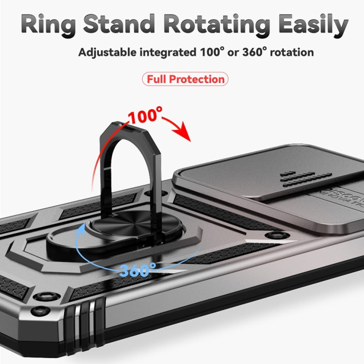 For Samsung Galaxy S24 FE 5G Sliding Camshield Holder Phone Case