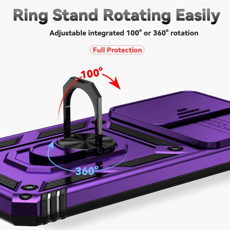 For Samsung Galaxy S24 FE 5G Sliding Camshield Holder Phone Case