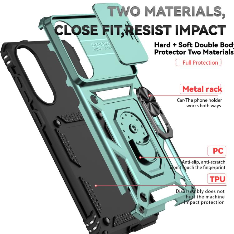 For Samsung Galaxy S25 Edge 5G Sliding Camshield Holder Phone Case