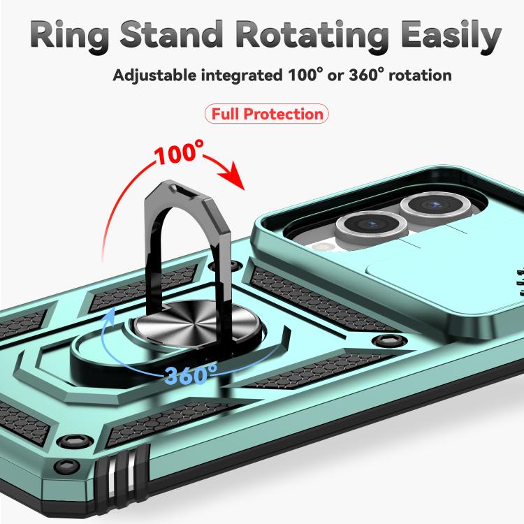 For Samsung Galaxy S25 Edge 5G Sliding Camshield Holder Phone Case
