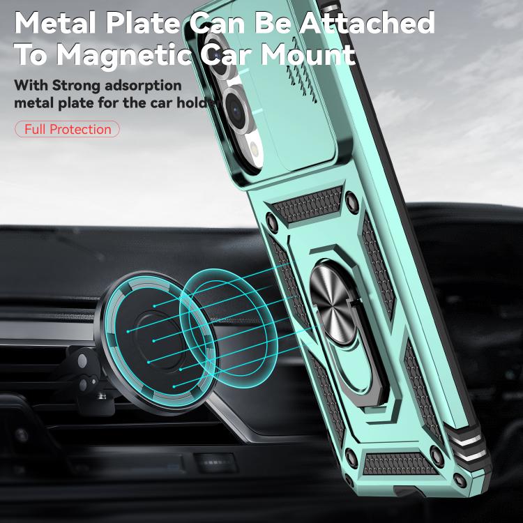 For Samsung Galaxy S25 Edge 5G Sliding Camshield Holder Phone Case
