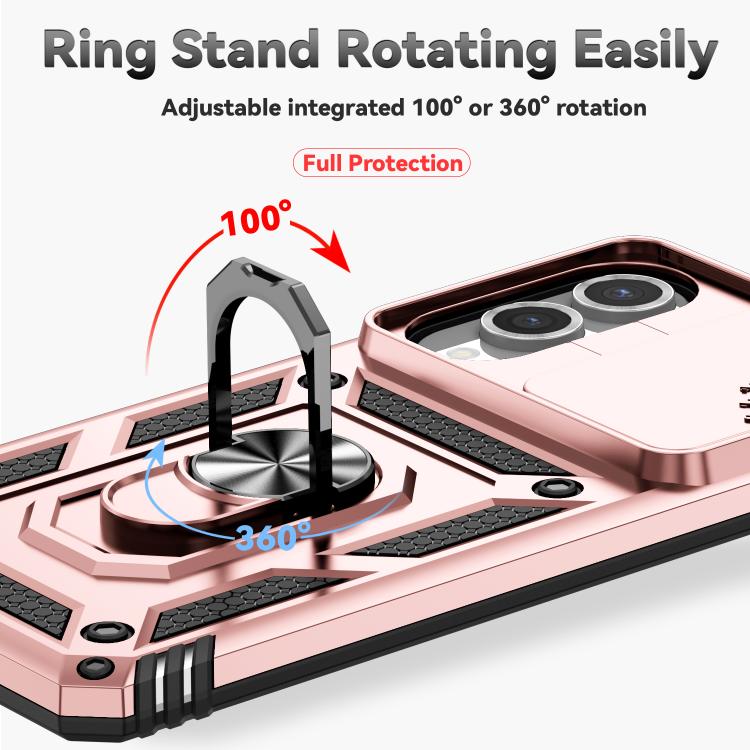 For Samsung Galaxy S25 Edge 5G Sliding Camshield Holder Phone Case